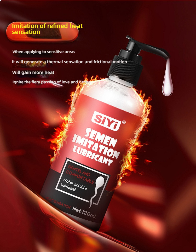 SiYi genuine imitation semen super smooth, heat sensitive, ice sensitive, and posterior lubricating fluid