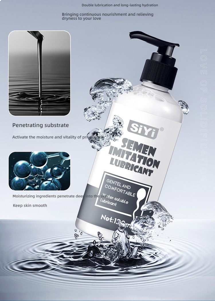 SiYi genuine imitation semen super smooth, heat sensitive, ice sensitive, and posterior lubricating fluid