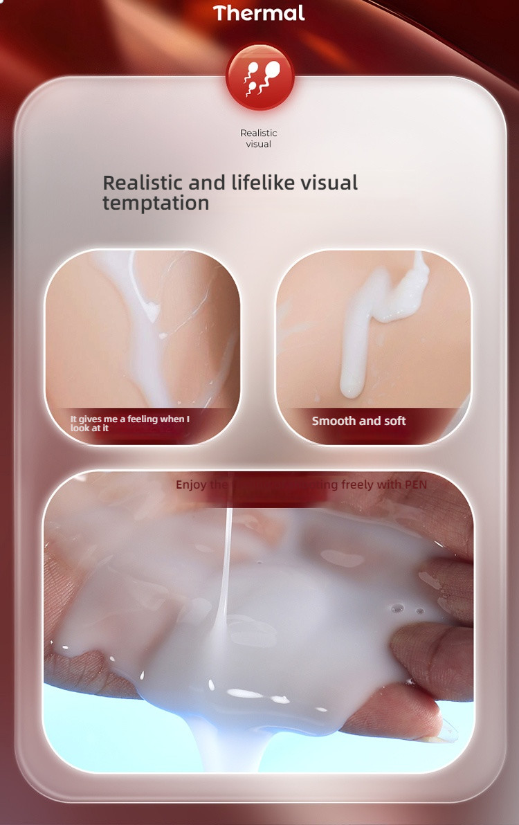 SiYi genuine imitation semen super smooth, heat sensitive, ice sensitive, and posterior lubricating fluid