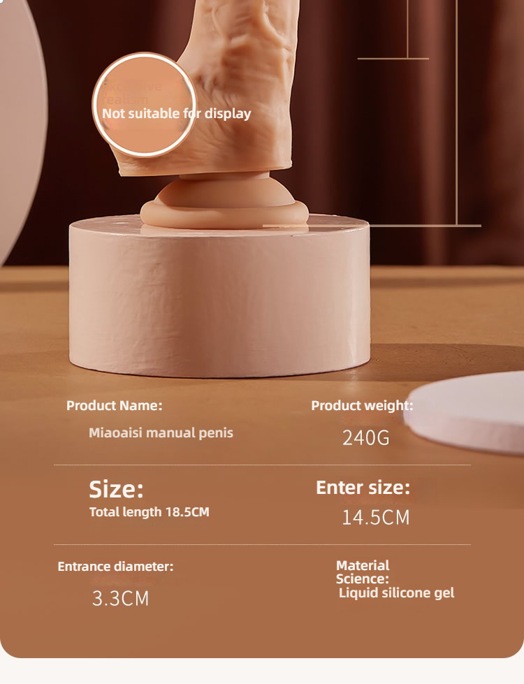 Miaoaisi ergonomic design novice masturbation simulation penis