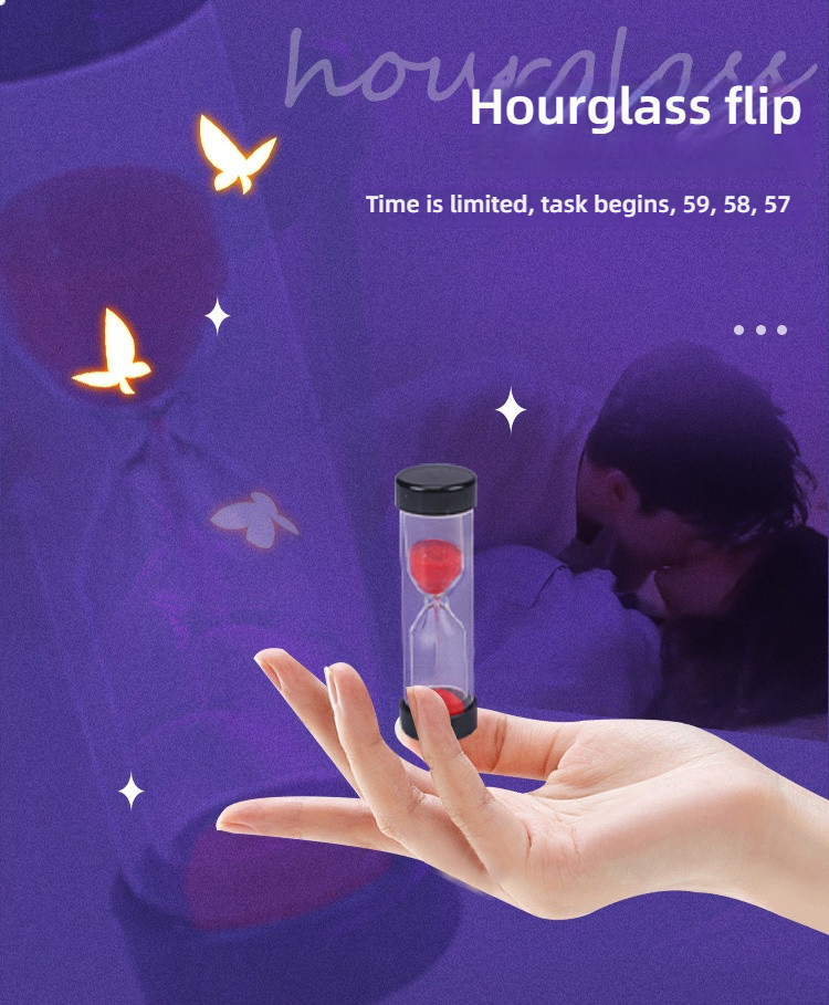 Xiaqi Fun Card Flower Front and Moon Under (Comes with Drip Wax Strap Lubricant)