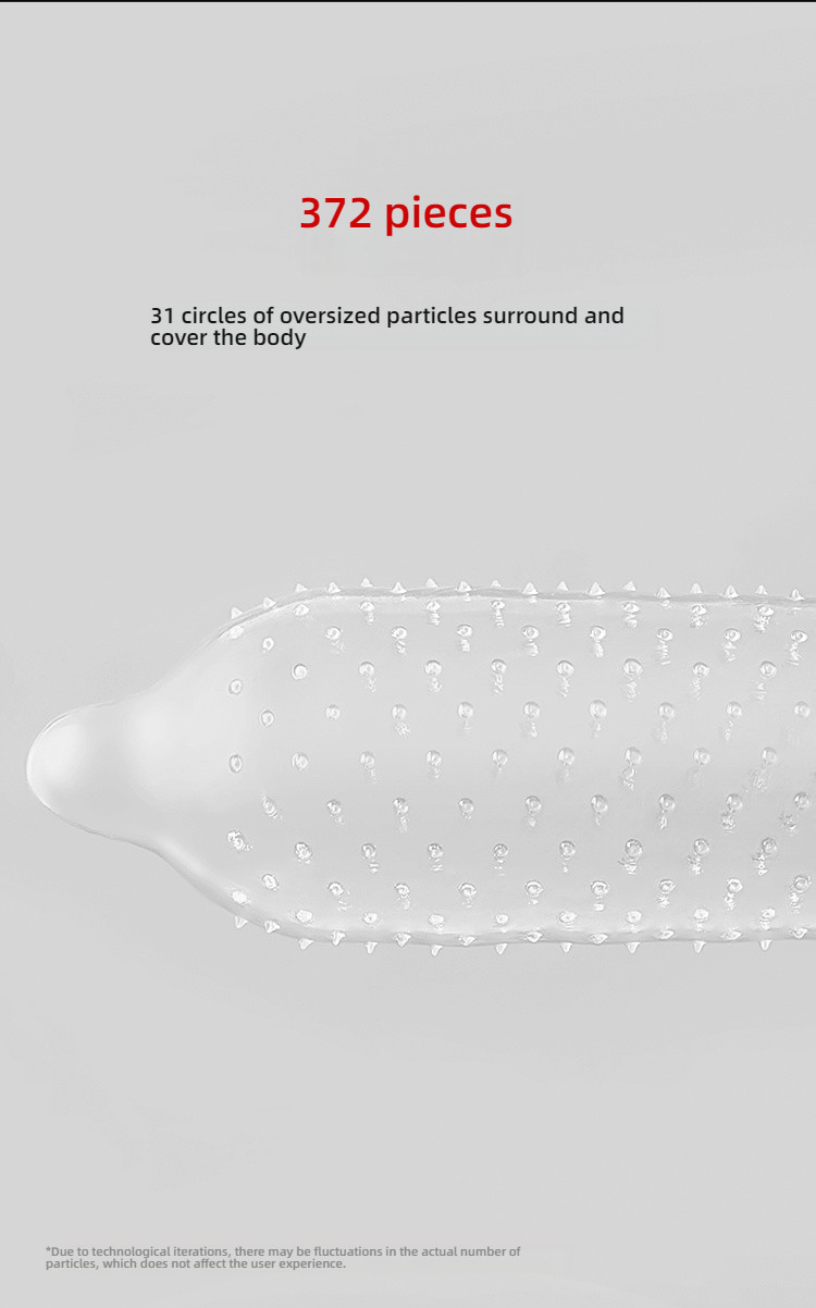 Shang brand wolf tooth set large particle condom set of 10 pieces