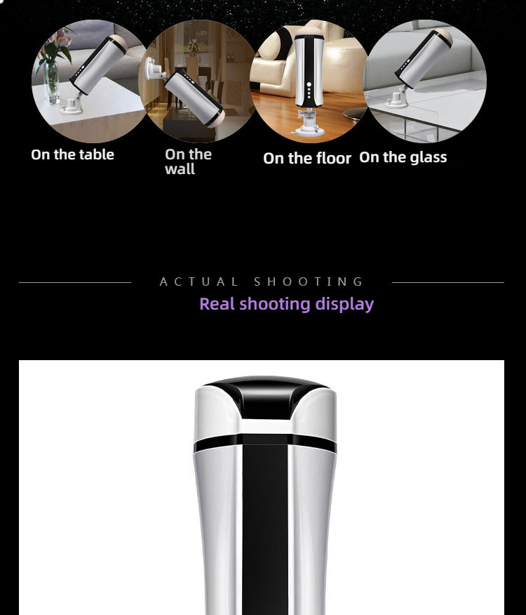 UJAY intelligent heating shock clip suction becomes a romantic and fun product for men's masturbator hands-free fruit ai