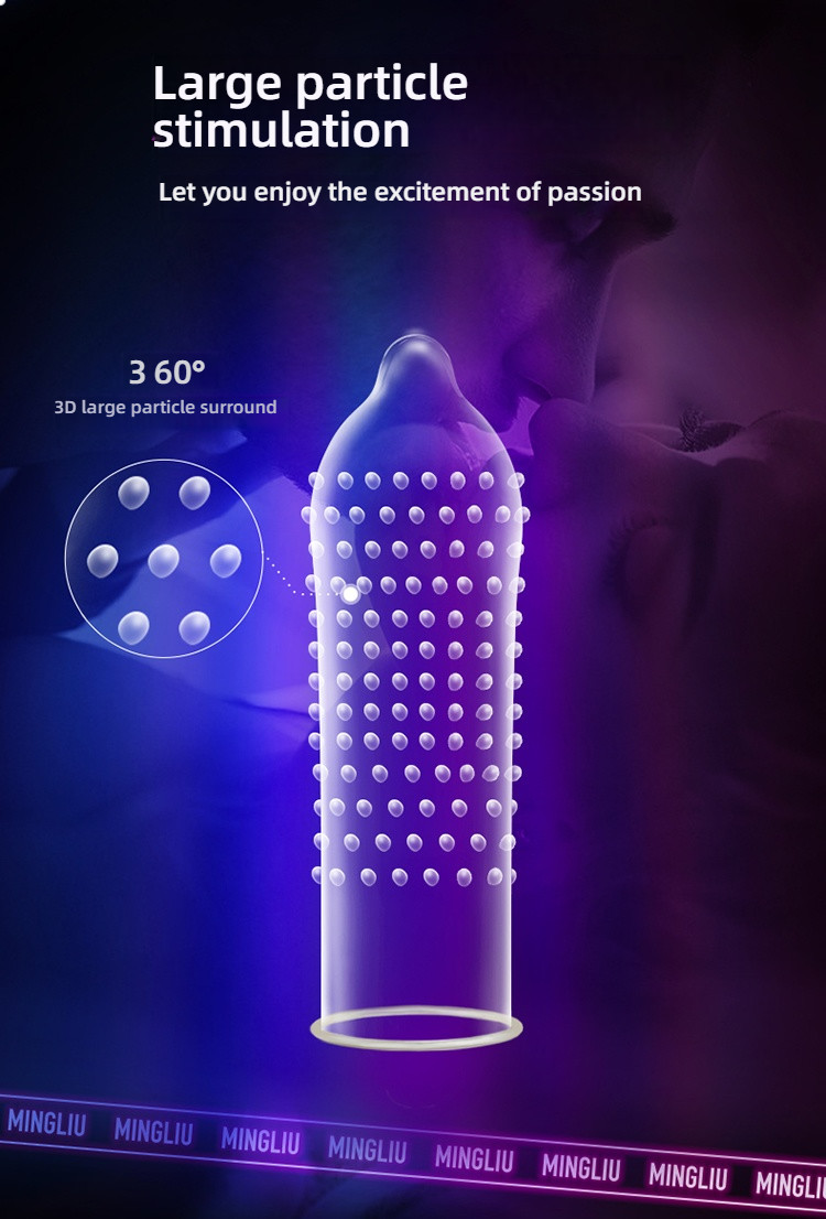 Gentleman Ice and Fire 6-in-1 Combination Condom Set, 24 pieces (new and old packaging will be shipped randomly)