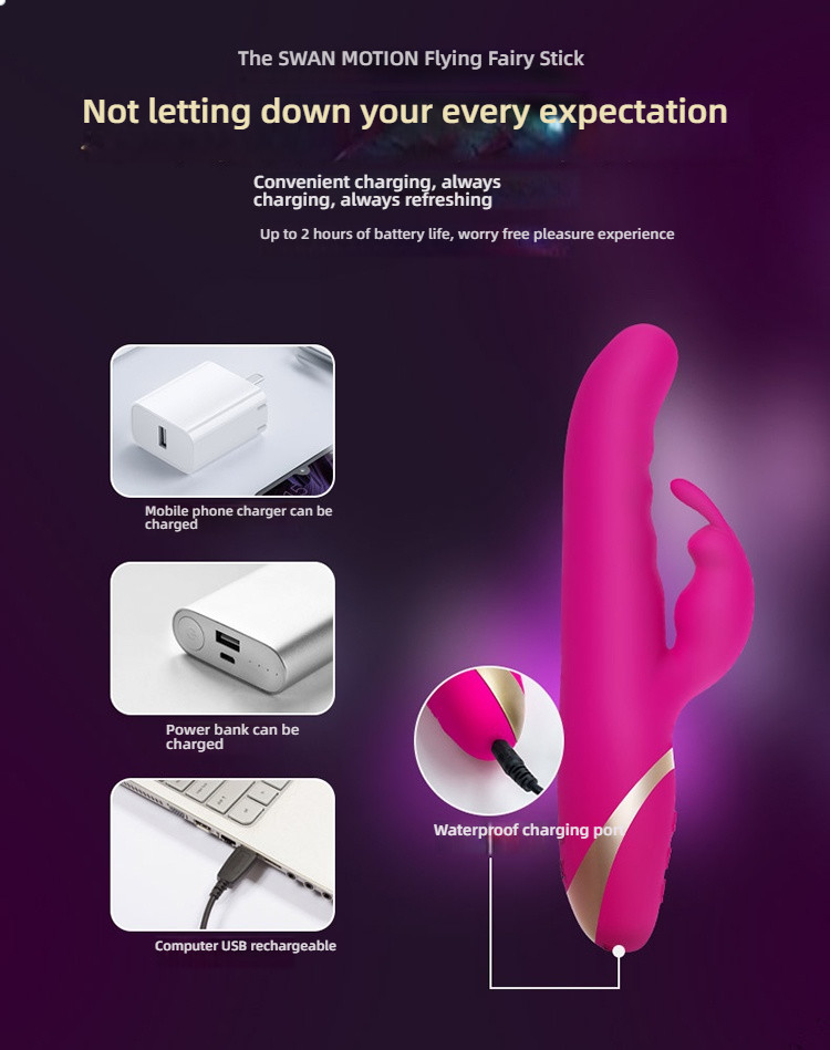 Swan motion continuously variable speed Feixian stick can be paired with a bracket