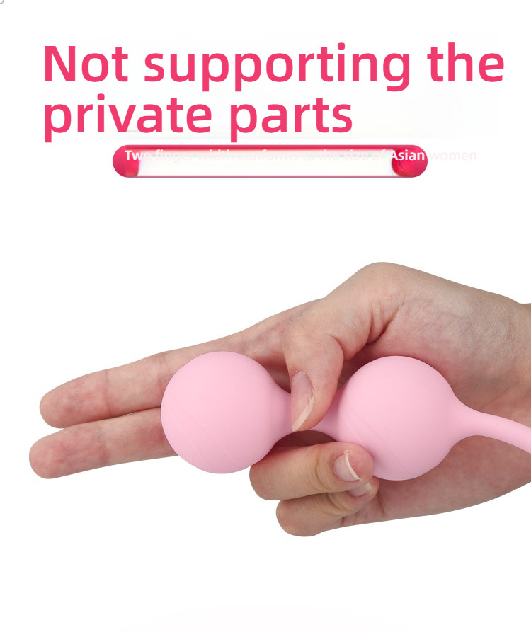 Yunman Lulu Double Shock Vaginal Exercise Ball with Remote Control and Shock Function