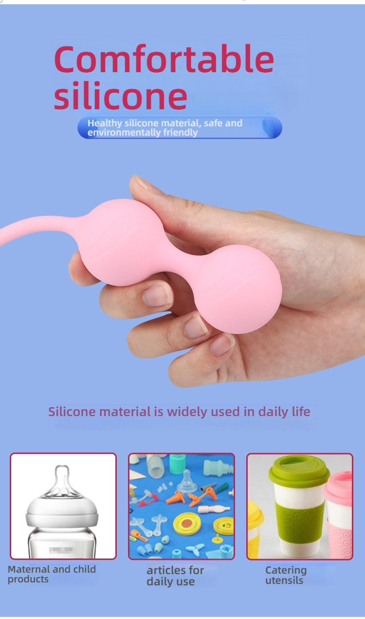 Yunman Lulu Double Shock Vaginal Exercise Ball with Remote Control and Shock Function