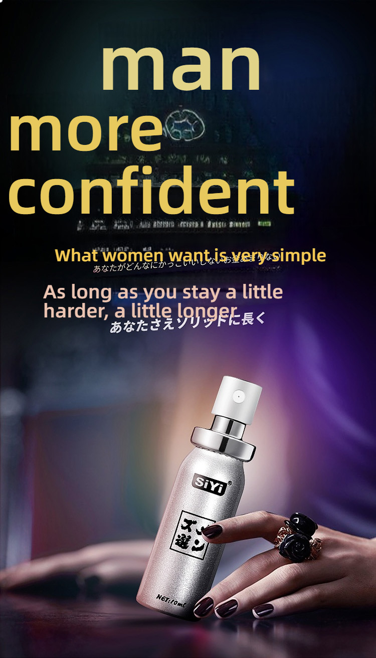 SIYI Silk Wing Men's External Delay Spray 10ML