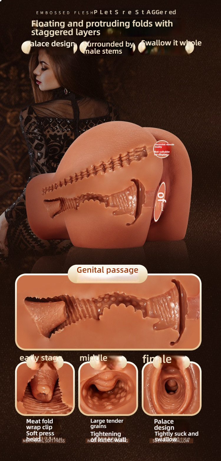 COC exotic beauty, versatile channel, coffee color, perky buttocks, 2KG