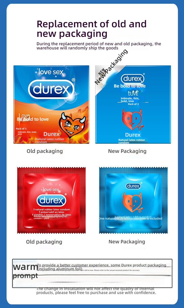 Durex Love Brave Love Bar Condom Medium 3 Pack