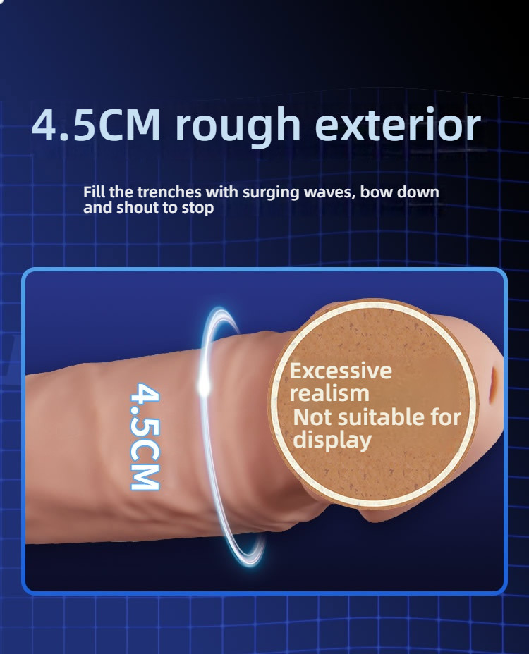 Aiya Physics enlarges and thickens, wearing a penis