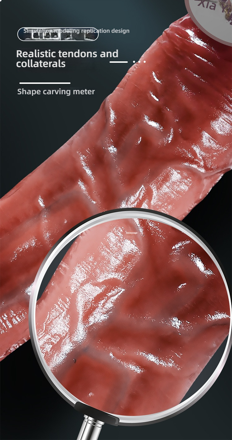 Cupid makeup sprays oil, stretches and twists, shaking penis
