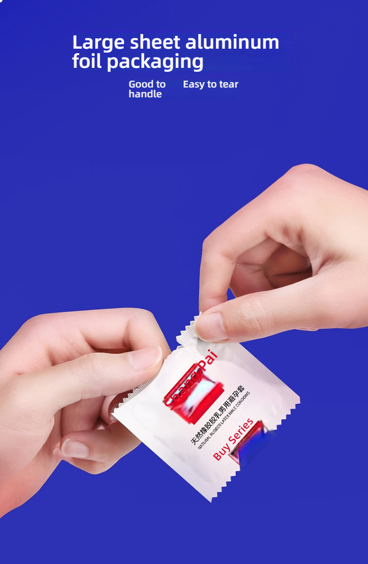 Shangpai Convex Thread Hyaluronic Acid Condom Medium 10 Pack