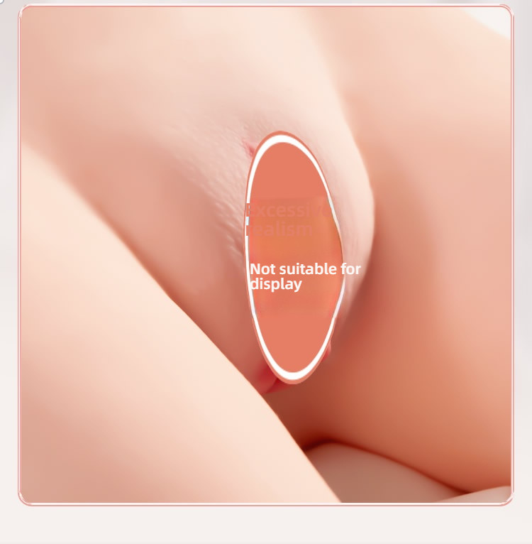 Luring Fun Giant Breasts G Cup, slim waist, perky buttocks, pure school flower, Lingwa real person replica, half body in