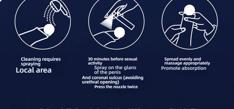 EROS Mountain Golden Car Male Stimulating Long effect spray 30ml