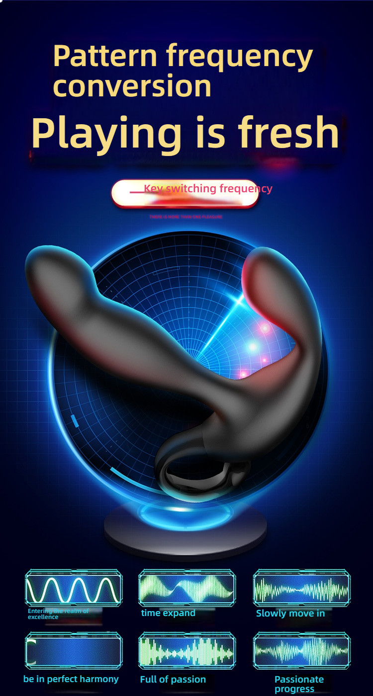 Aladdin powerful multi frequency strong earthquake prostate massager