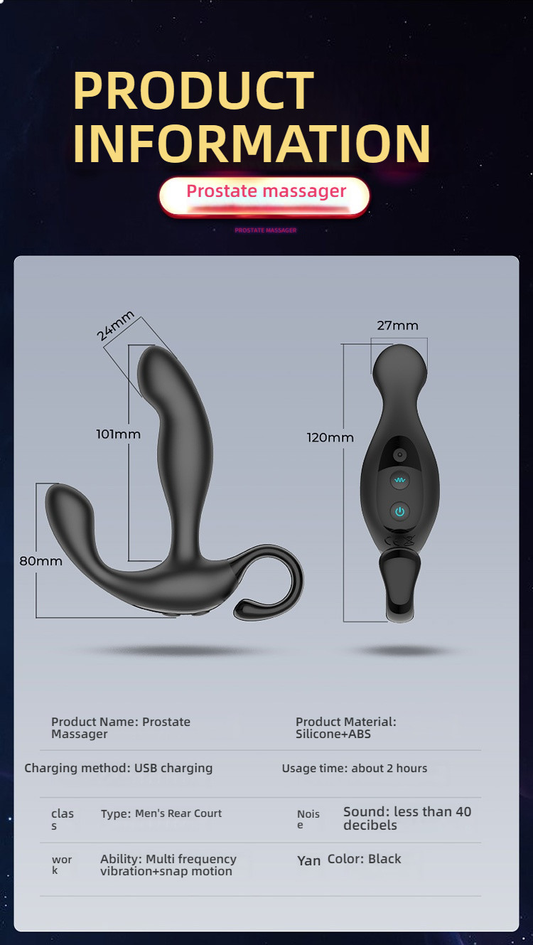 Aladdin powerful multi frequency strong earthquake prostate massager