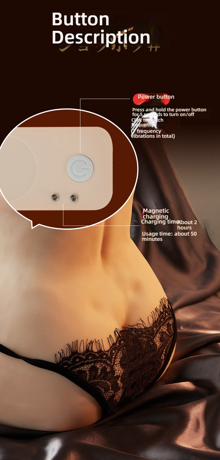 COC prone pose, replicated in real person proportions, with a large and perky buttocks weighing 16 pounds