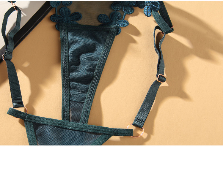 Stacy Japanese Sweet Petal Mesh Underwear