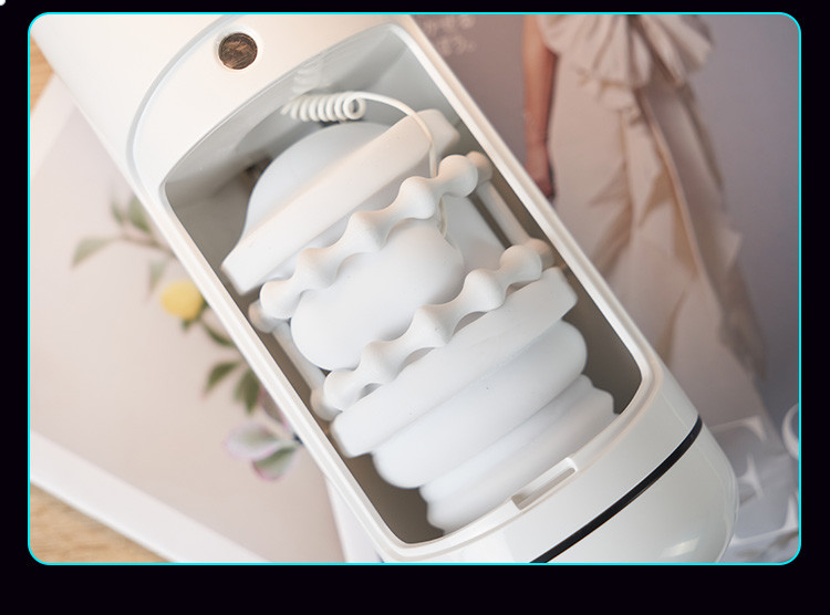 Tianzhou fish bone lock refined, visible inner compartment telescopic shock aircraft cup