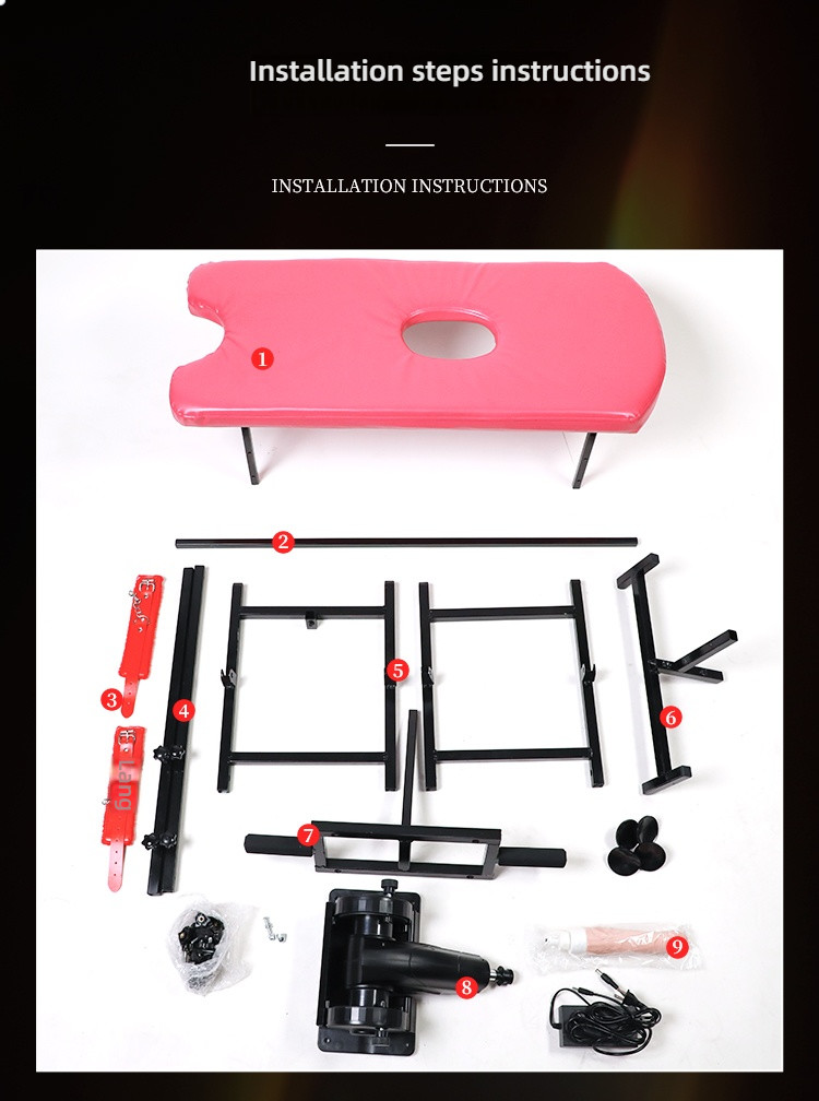 Mystery Girl Light Sex Cannon Chair Set