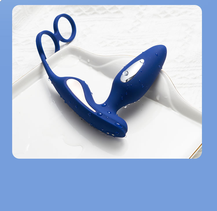 Sihande Microcurrent Stimulation 5-Frequency Electric Shock Dual Motor Strong Intensity Prostate Massager