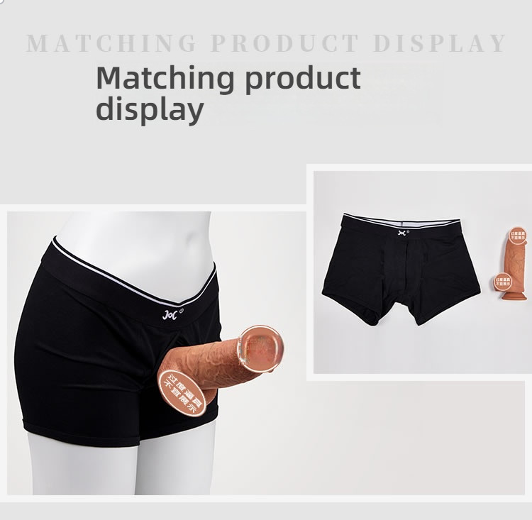 COC underwear with multiple uses of dildos