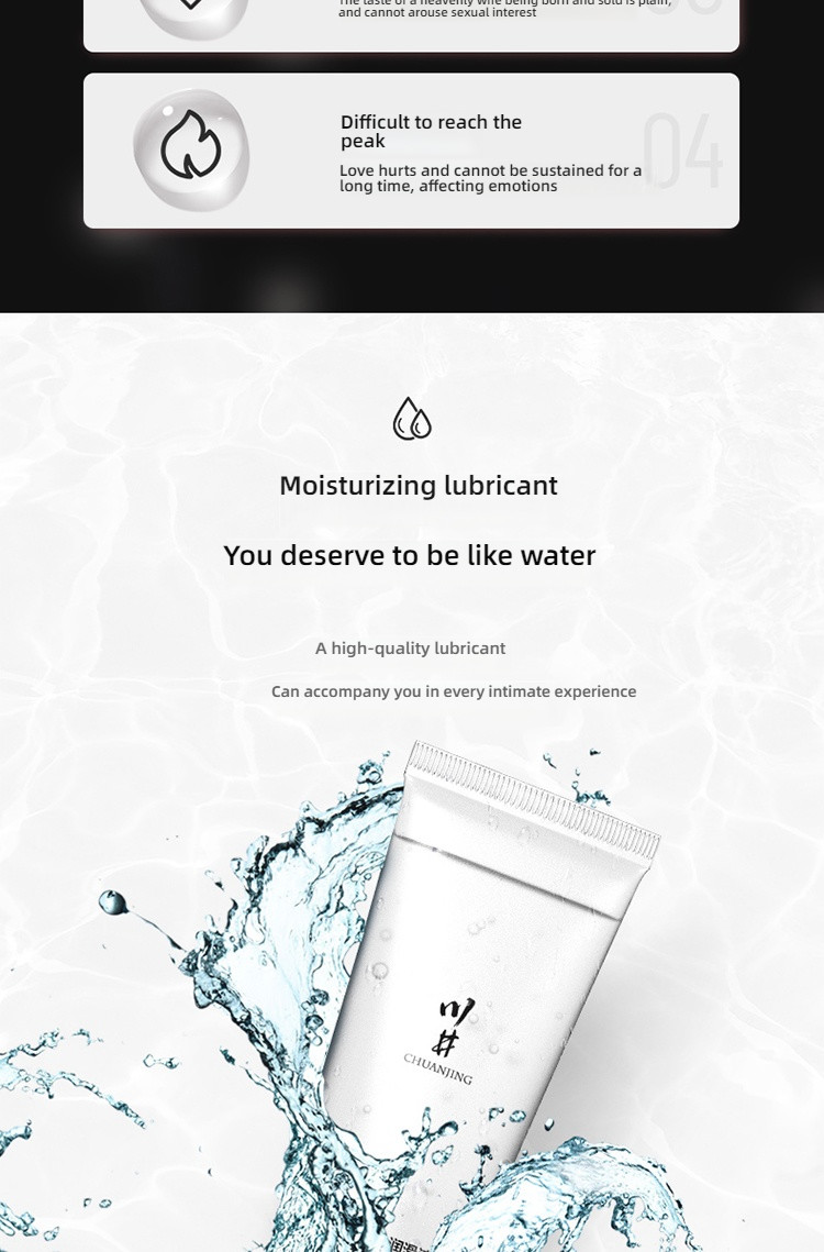 Chuanjing Soothing and Moisturizing Long lasting Moisturizing Body Lubricant 60ml
