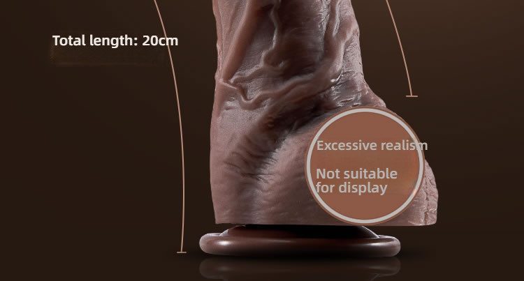 Wan Ant Coarse Black Bend Female Riding Manual dildo