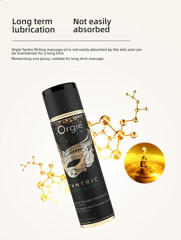Orgie Tantric Sensual Tantra flirting original imported massage oil