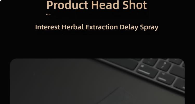 Interest Men's External Delay Spray