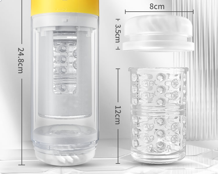 JEE.YUE Universal Expert Full body Waterproof Sucking Twisting Airplane Cup