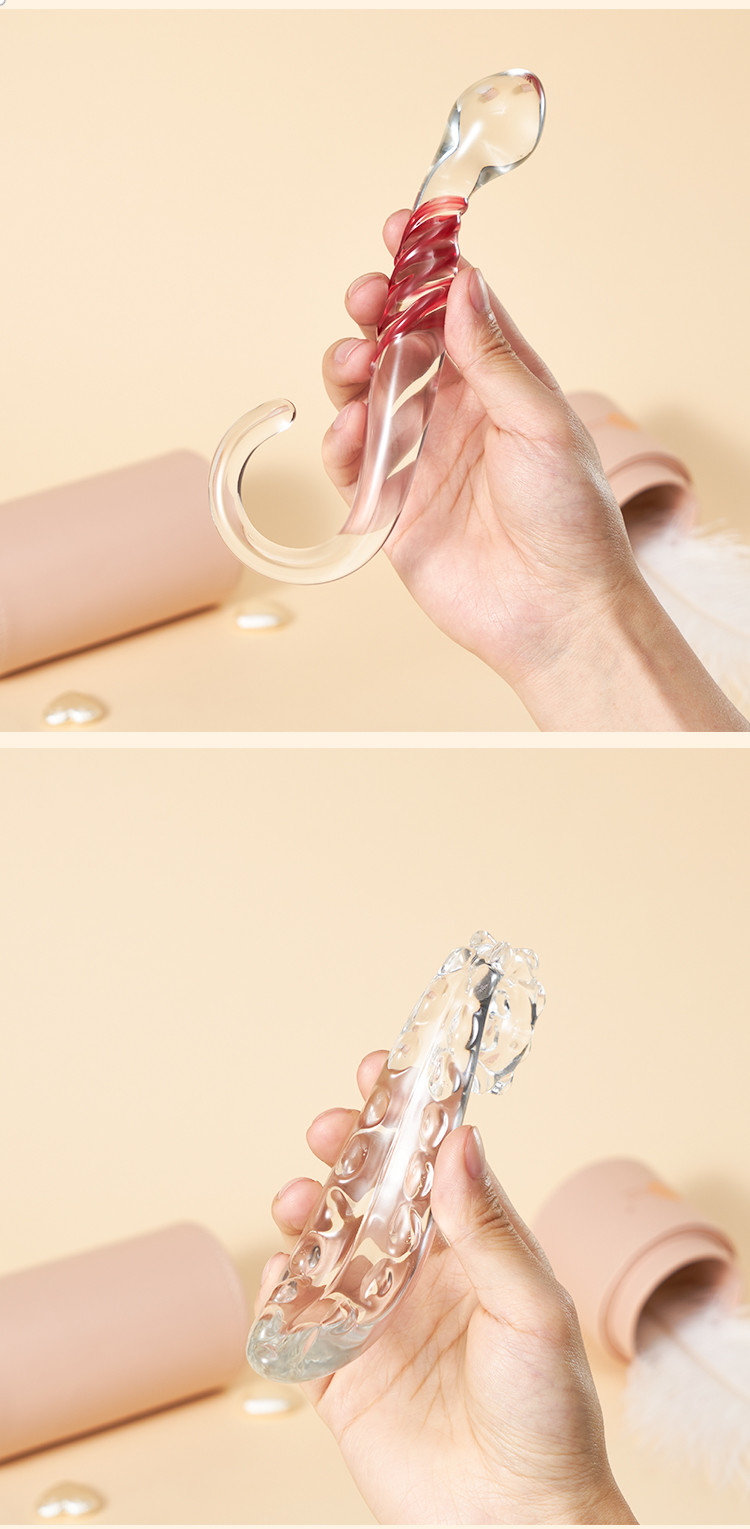 Xiaqi Glass Backyard Toy Seahorse/Tentacle/dildo Three Options to Choose from