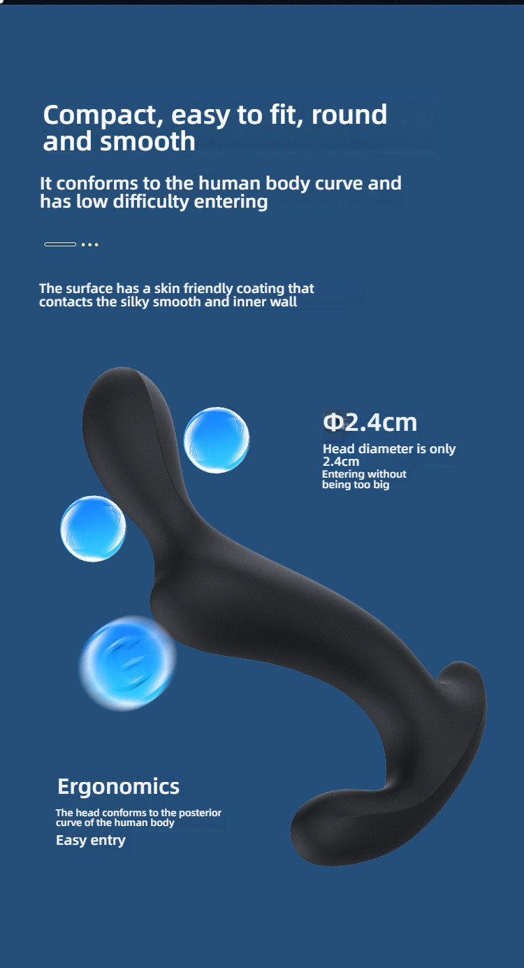 Yunman Abyss - Triple Shock 10 Frequency Prostate Massager Remote Control Edition Black