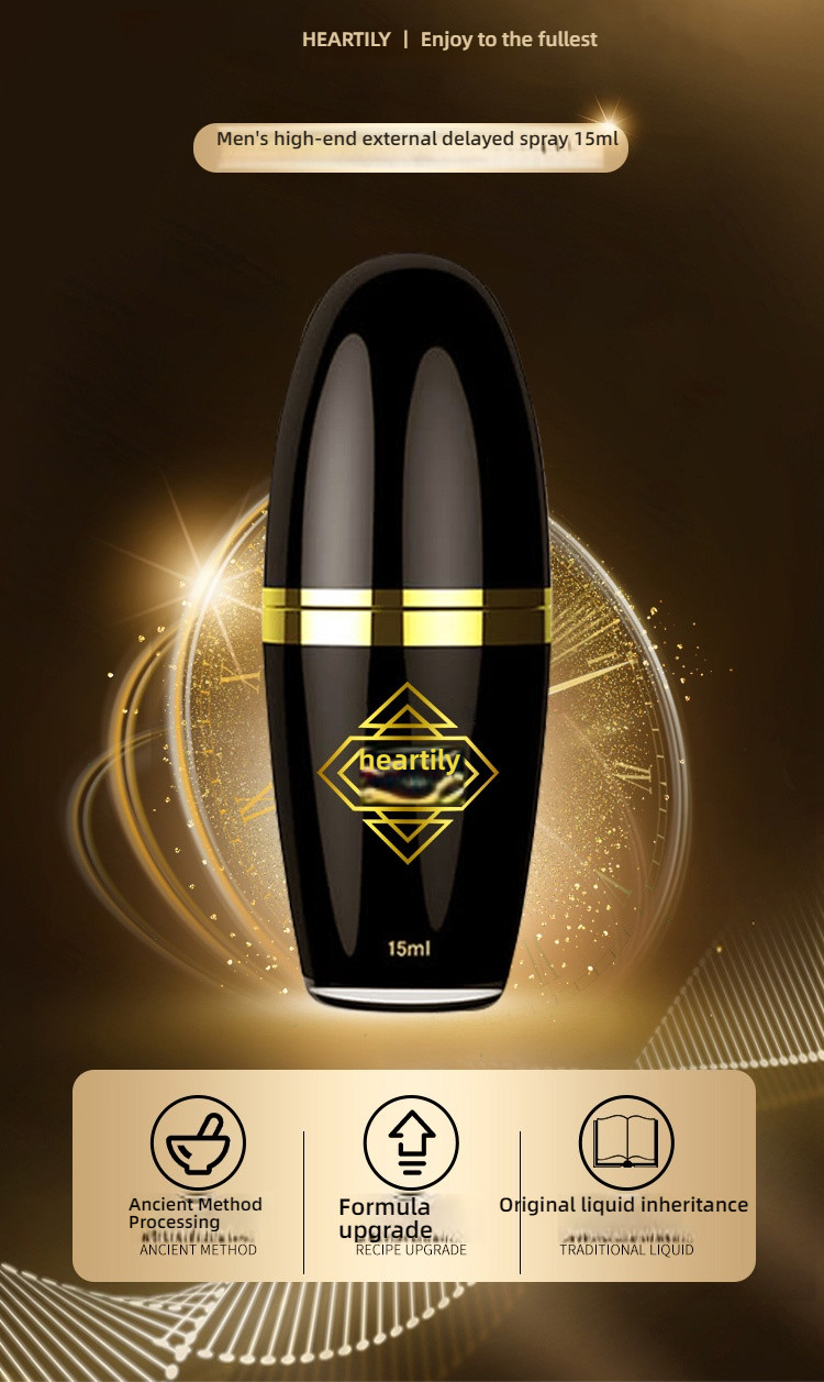 Indulge in men's high-end external antibacterial spray 15ml
