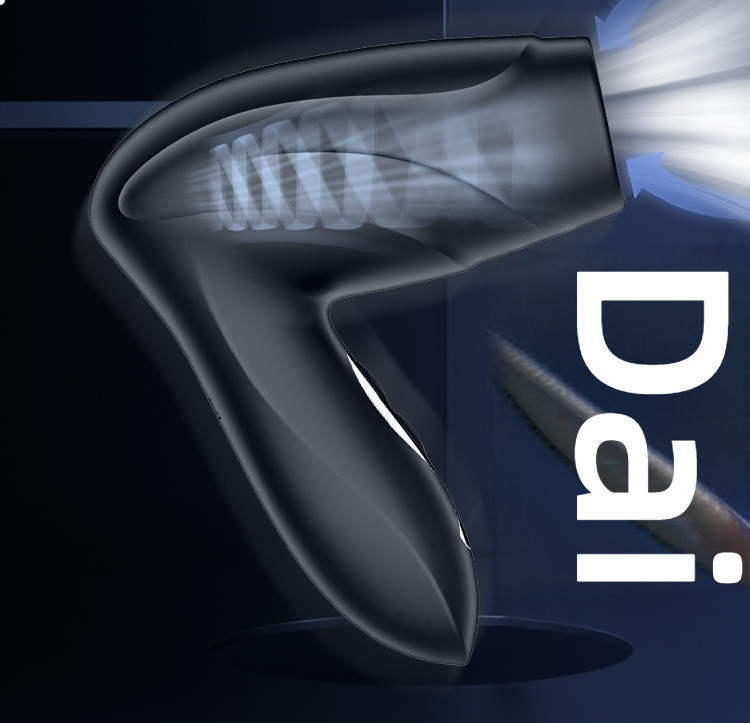 Dipai Second Cool Shocking Sucking Hammer Black