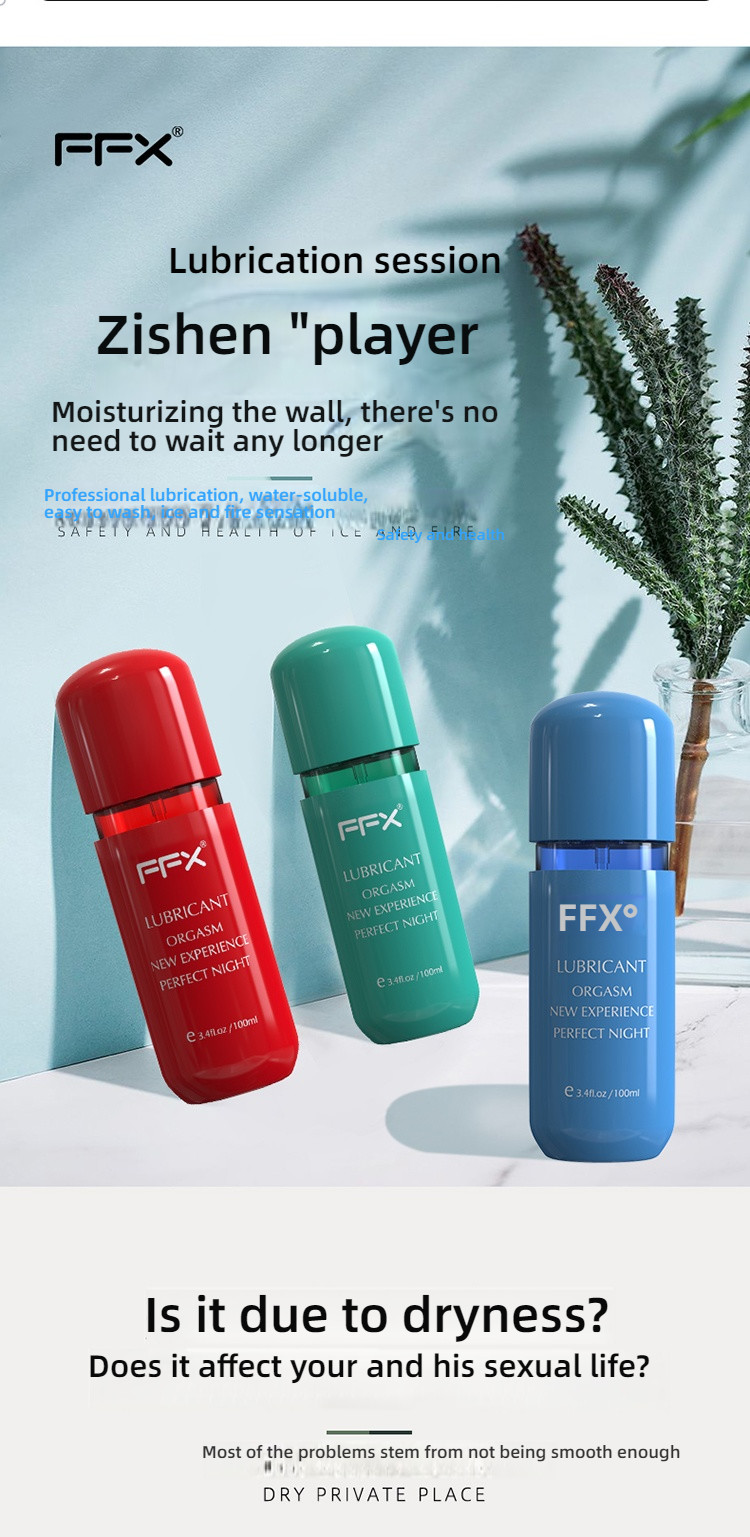 FXX lubricant enhances taste with 100ml cold/hot sensation