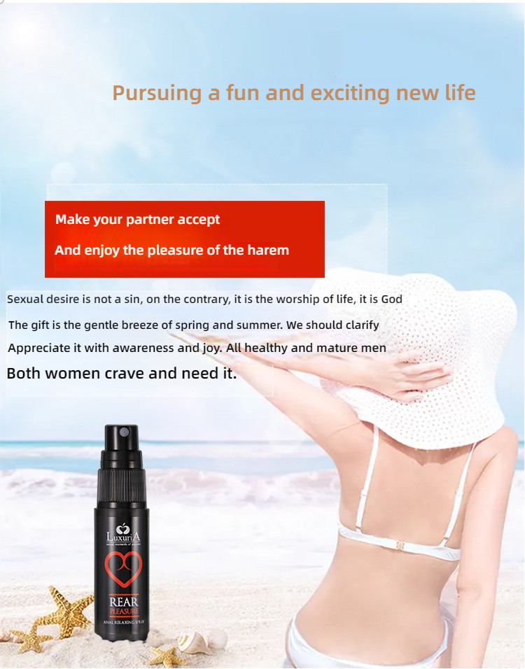 Intimateline, imported from Italy, lax, lubricating and pain relieving spray 20ml