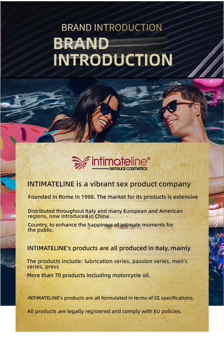 Intimateline, imported from Italy, lax, lubricating and pain relieving spray 20ml