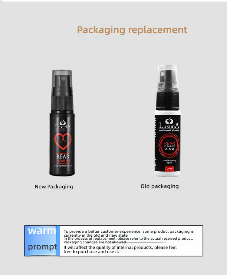 Intimateline, imported from Italy, lax, lubricating and pain relieving spray 20ml