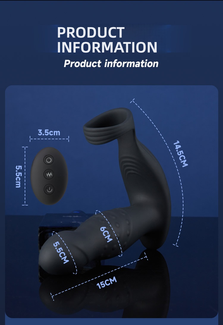 Jee. Yue Ball Shaking and Pinching Large Prostate Massager APP Mastery