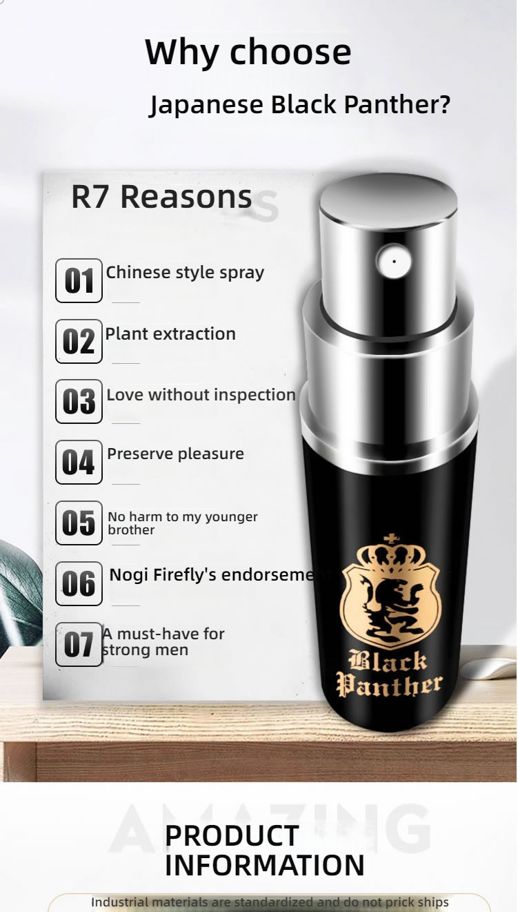Black Panther Delay Spray 10ml (Third Generation)