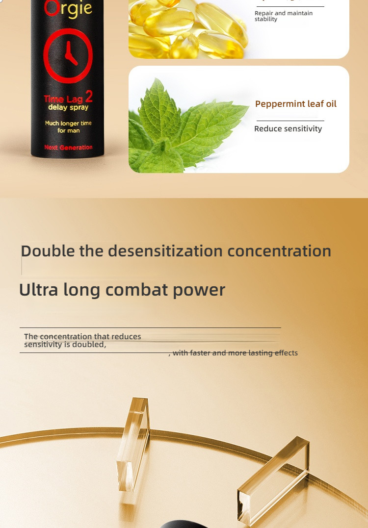 Orgie Time Lag 2 High Concentration Long lasting Spray 10ml