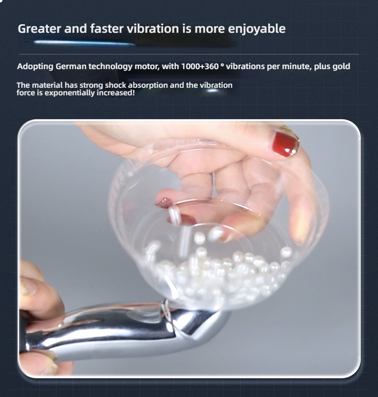 Yunman Silver Bright Anal Stopper - Wanyue Wear Anal Stopper Shock Remote Control Version for Going Out