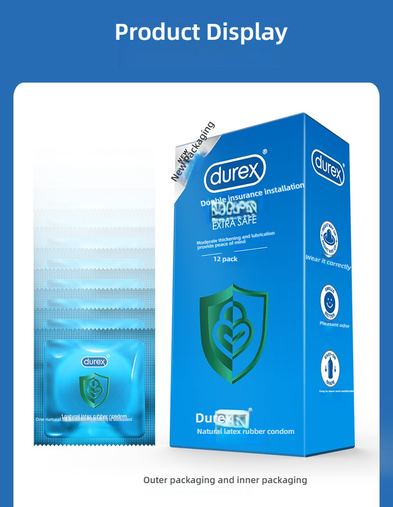 Durex Double Safety Pack 12 pieces