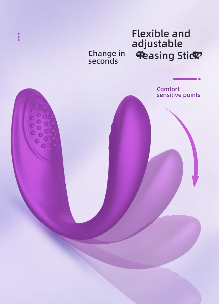 Diya dual head stimulation companion massager purple
