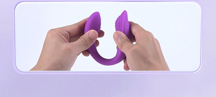 Diya dual head stimulation companion massager purple