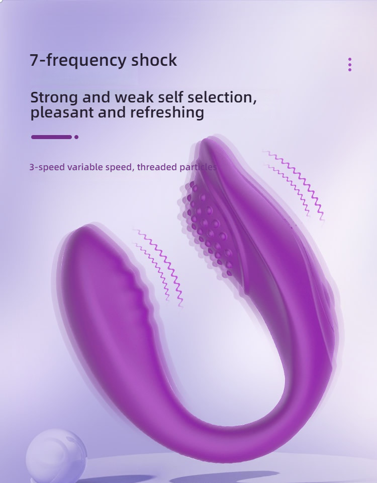 Diya dual head stimulation companion massager purple