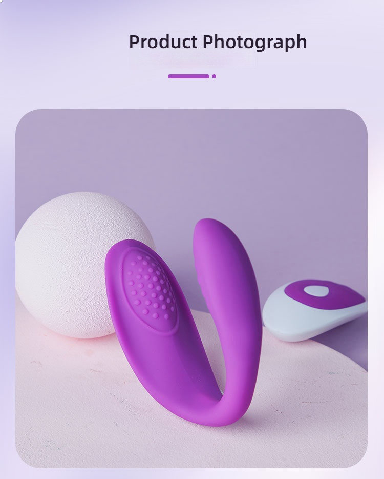 Diya dual head stimulation companion massager purple