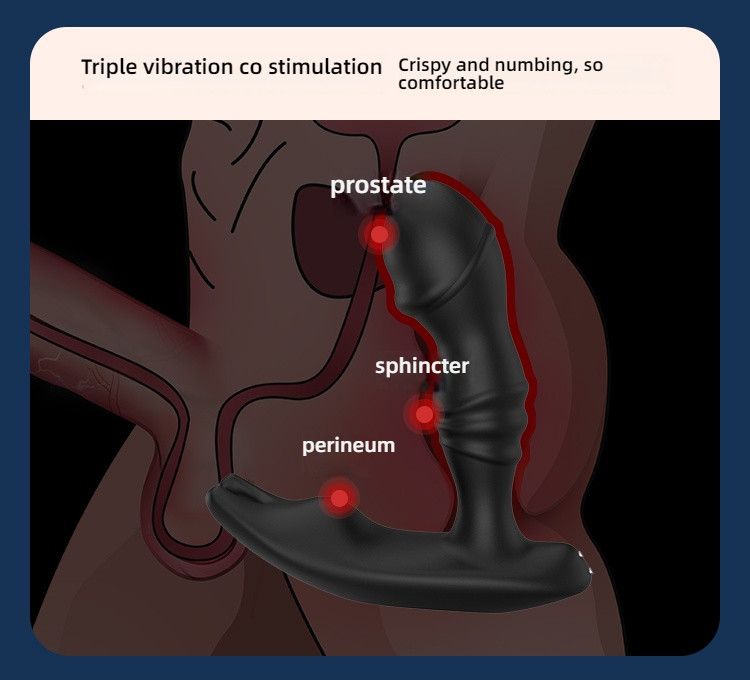 FusyFun continuously variable transmission shakes prostate stimulation in black